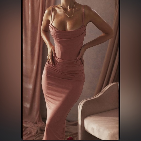 NWT House of CB Marciella corset midi dress - Picture 6 of 12